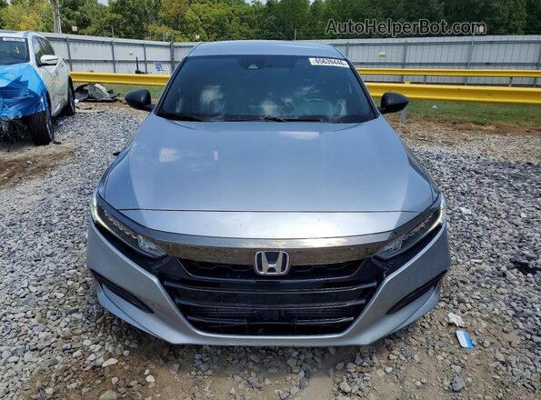 1HGCV1F3XLA010072 2020 HONDA ACCORD Silver წინა ხედი
