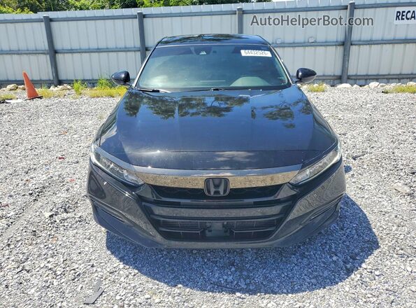 1HGCV1F3XLA139736 2020 HONDA ACCORD Черный Вид спереди