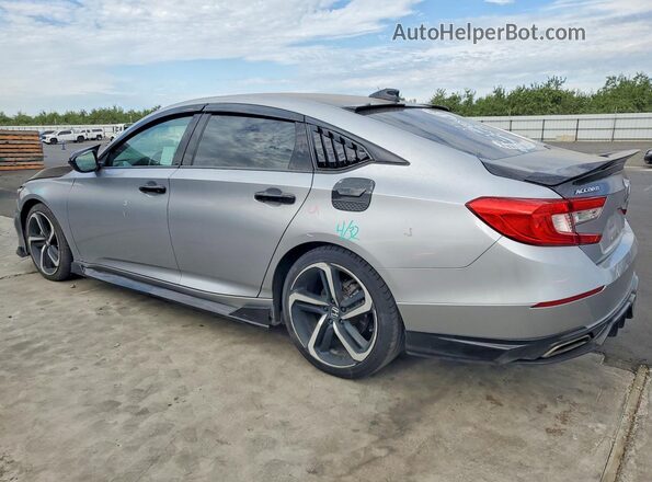 1HGCV1F3XMA067101 2021 HONDA ACCORD Two Tone Rear left