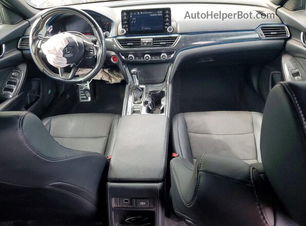 1HGCV1F3XMA067101 2021 HONDA ACCORD Two Tone Dashboard view