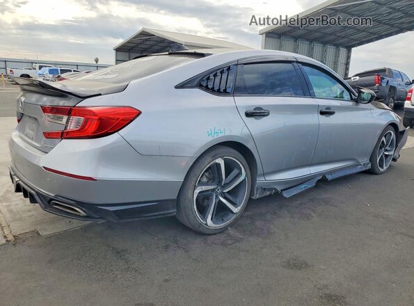 1HGCV1F3XMA067101 2021 HONDA ACCORD Two Tone Rear right