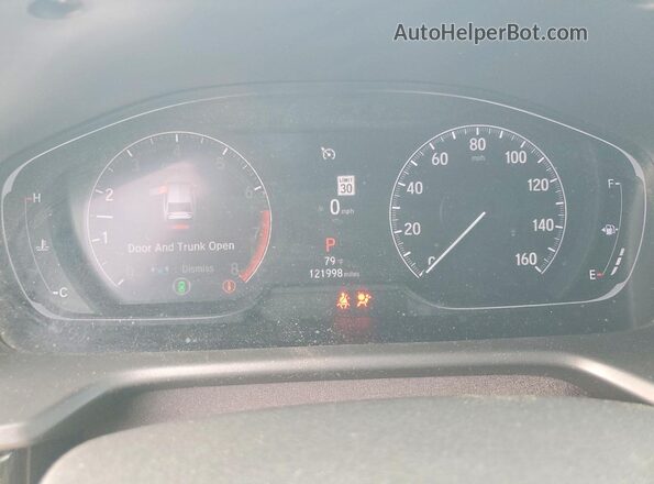 1HGCV1F3XMA067101 2021 HONDA ACCORD Two Tone Instrument cluster view