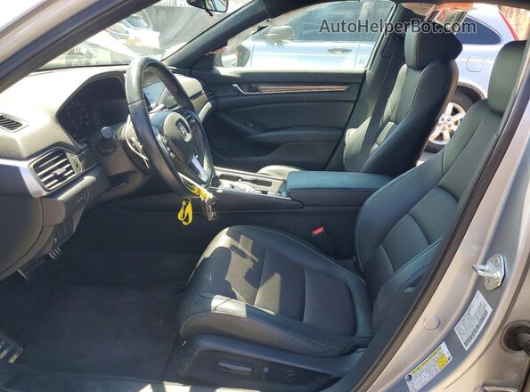 1HGCV1F3XMA072329 2021 HONDA ACCORD Silver Front interior view