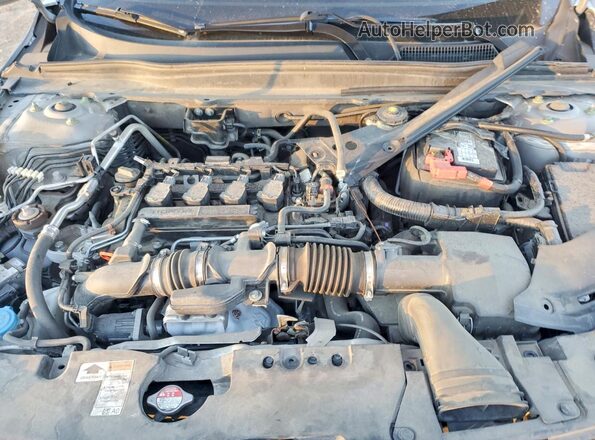 1HGCV1F3XMA078289 2021 HONDA ACCORD Silver Vista interior trasera