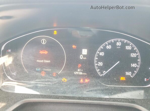 1HGCV1F3XMA087669 2021 HONDA ACCORD Blue Սարքավորումների վահանակի տեսք