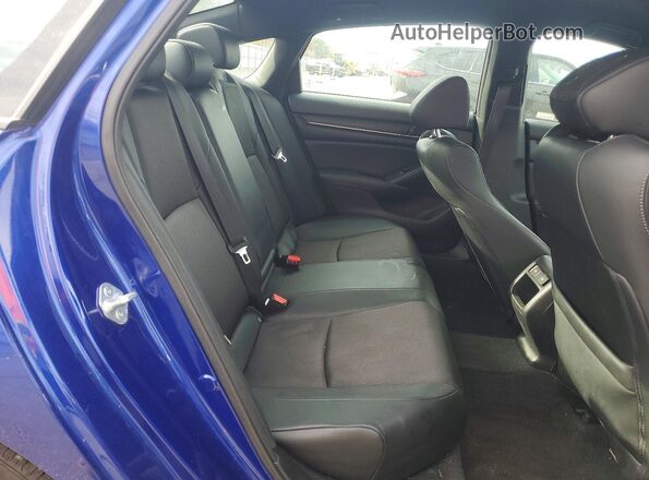 1HGCV1F3XMA087669 2021 HONDA ACCORD Blue Հետևի նստատեղերի տեսք