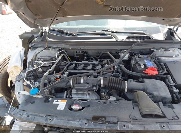 1HGCV1F3XMA098655 2021 HONDA ACCORD Silver Widok z tyłu