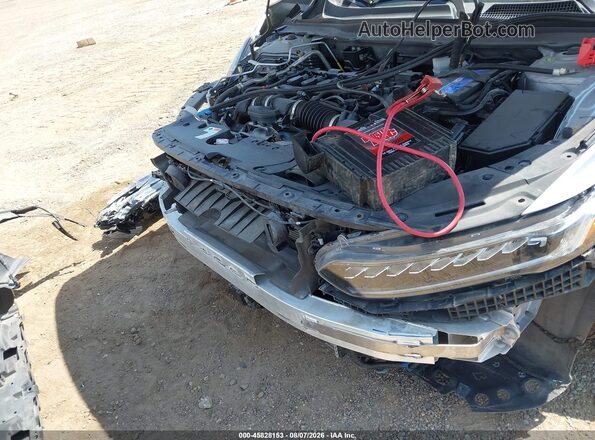 1HGCV1F3XMA098655 2021 HONDA ACCORD Silver Widok z przodu