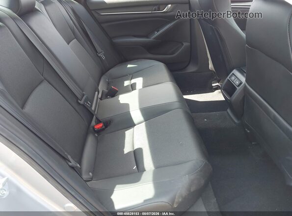 1HGCV1F3XMA098655 2021 HONDA ACCORD Silver Widok naklejki z numerem VIN