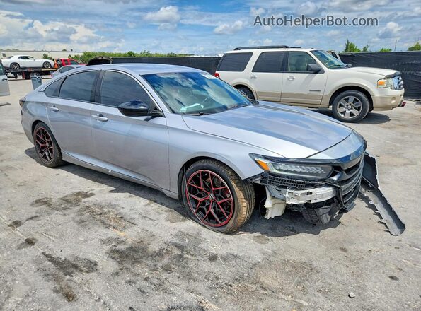 1HGCV1F3XMA103353 2021 HONDA ACCORD Silver Առջևի աջ