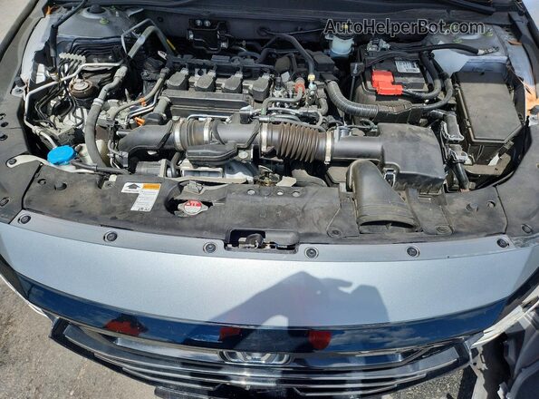 1HGCV1F3XMA103353 2021 HONDA ACCORD Silver Սալոնի հետևի տեսք
