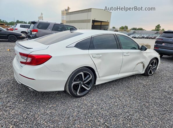 1HGCV1F3XMA108634 2021 HONDA ACCORD White Trasero derecho