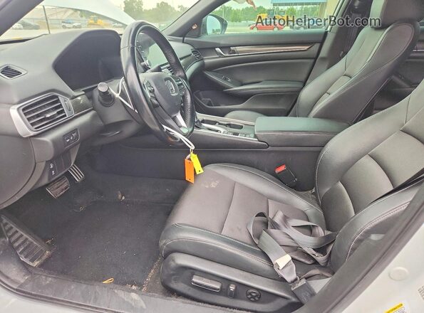 1HGCV1F3XMA108634 2021 HONDA ACCORD White Vista interior delantera
