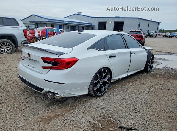 1HGCV1F3XNA080786 2022 HONDA ACCORD White Задня права чверть