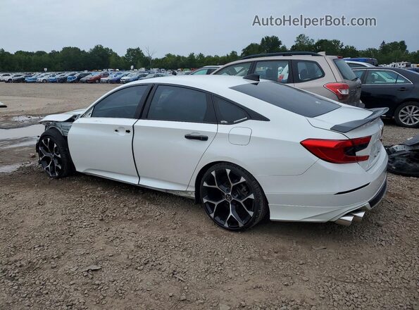 1HGCV1F3XNA080786 2022 HONDA ACCORD White Задня ліва чверть
