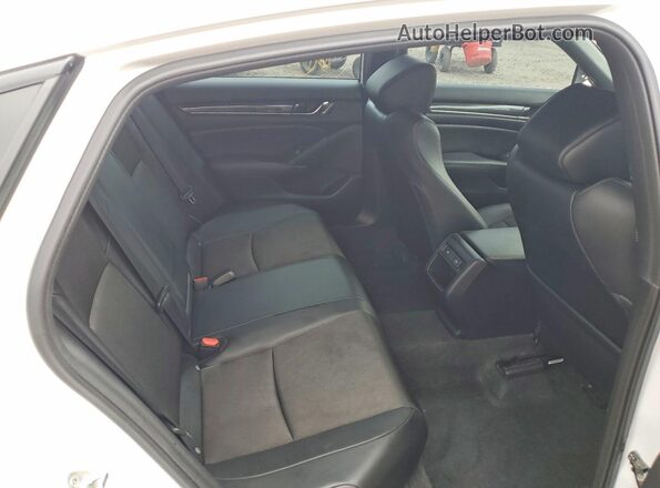 1HGCV1F3XNA080786 2022 HONDA ACCORD White Вид задніх сидінь