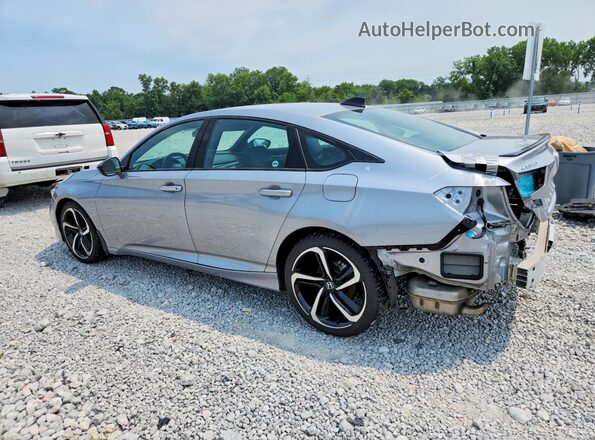 1HGCV1F3XNA086765 2022 HONDA ACCORD Gray Задня ліва чверть