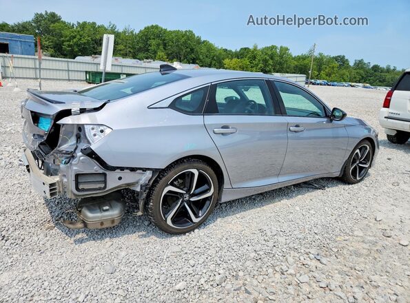 1HGCV1F3XNA086765 2022 HONDA ACCORD Gray Задня права чверть