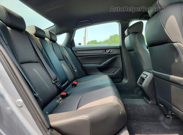1HGCV1F3XNA086765 2022 HONDA ACCORD Gray Вид задніх сидінь