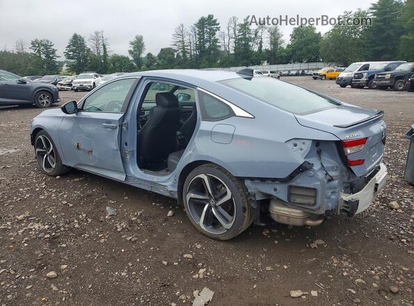 1HGCV1F3XNA087608 2022 HONDA ACCORD Серый Задняя левая четверть
