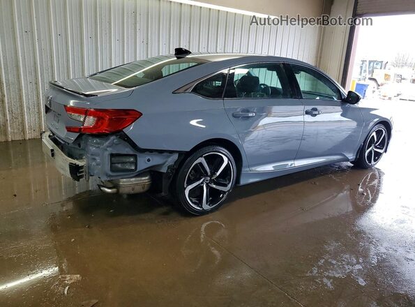 1HGCV1F3XNA099466 2022 HONDA ACCORD Gray Задня права чверть