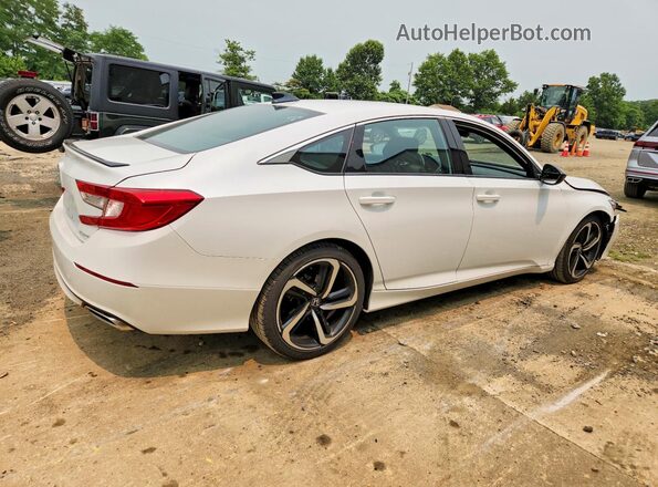 1HGCV1F3XNA115276 2022 HONDA ACCORD White Trasero derecho