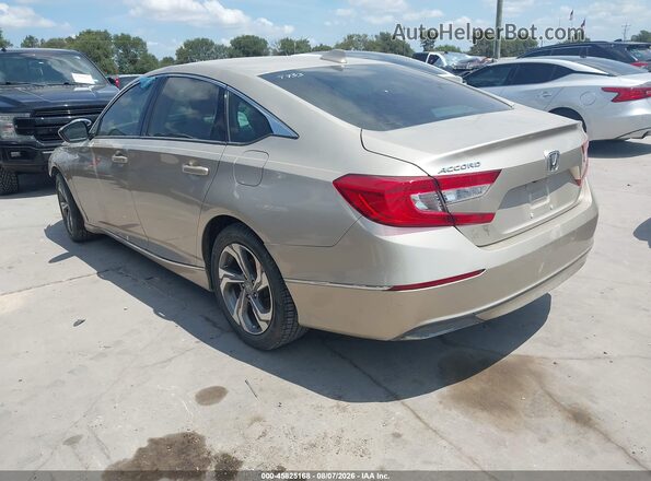 1HGCV1F40JA039733 2018 HONDA ACCORD Beige Հետևի ձախ