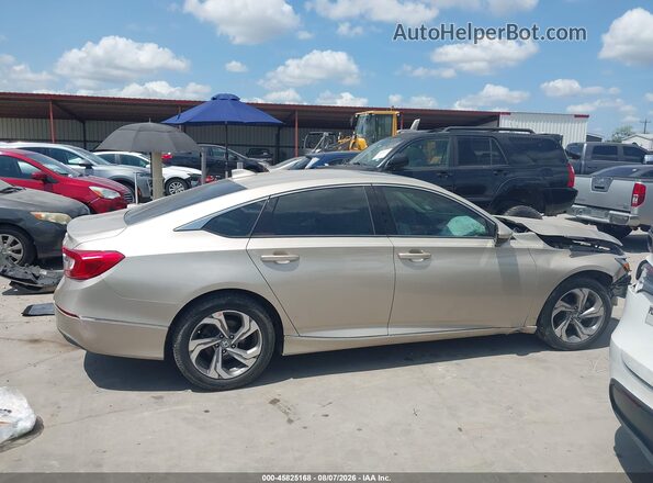 1HGCV1F40JA039733 2018 HONDA ACCORD Beige Սալոնի հետևի տեսք