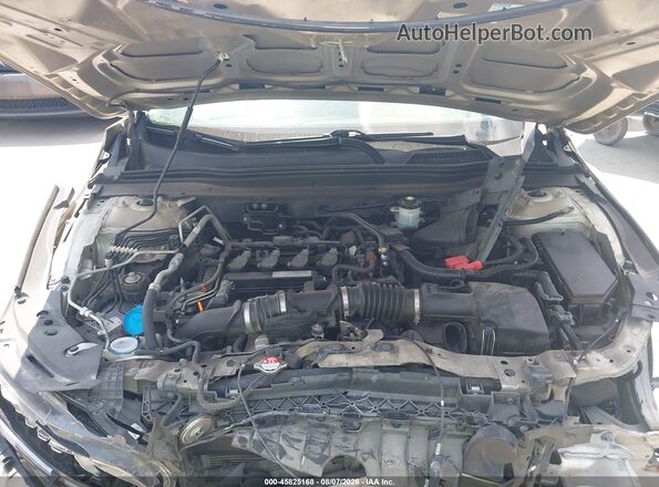 1HGCV1F40JA039733 2018 HONDA ACCORD Beige Հետևի տեսք