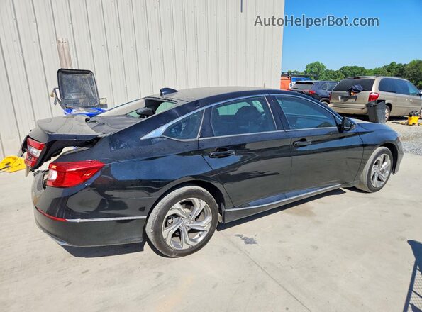 1HGCV1F40KA057120 2019 HONDA ACCORD Black Tył prawy