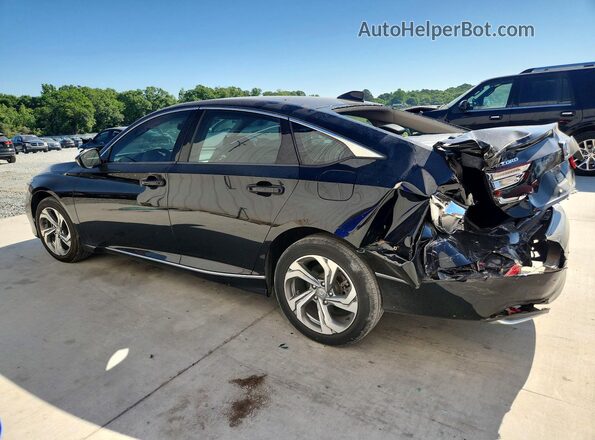 1HGCV1F40KA057120 2019 HONDA ACCORD Black Tył lewy