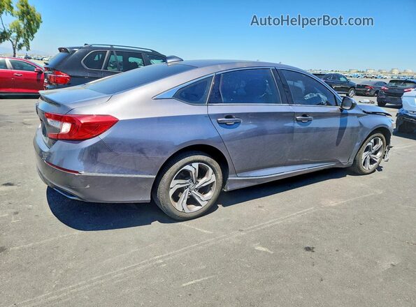 1HGCV1F40LA105992 2020 HONDA ACCORD Gray უკანა მარჯვენა