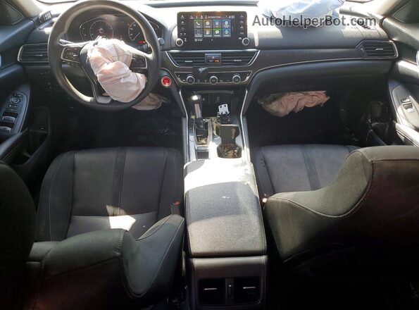 1HGCV1F40LA105992 2020 HONDA ACCORD Gray წინა პანელის ხედი
