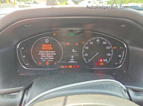 1HGCV1F40MA002055 2021 HONDA ACCORD Black Вид щитка приладів
