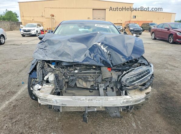 1HGCV1F40MA002055 2021 HONDA ACCORD Black Вид спереду
