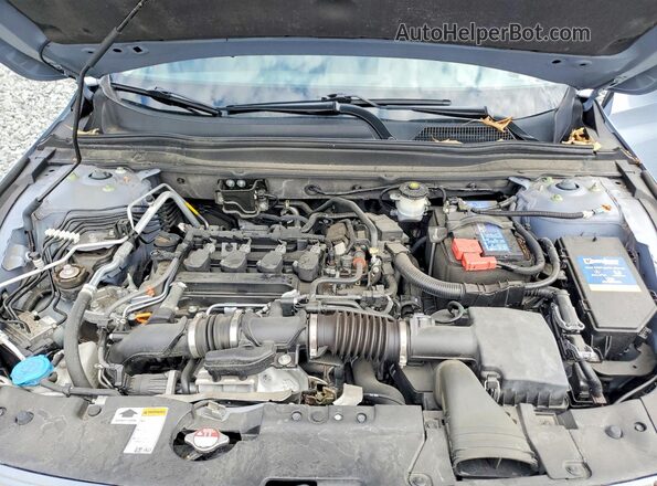 1HGCV1F40MA094512 2021 HONDA ACCORD Blue უკანა სალონის ხედი