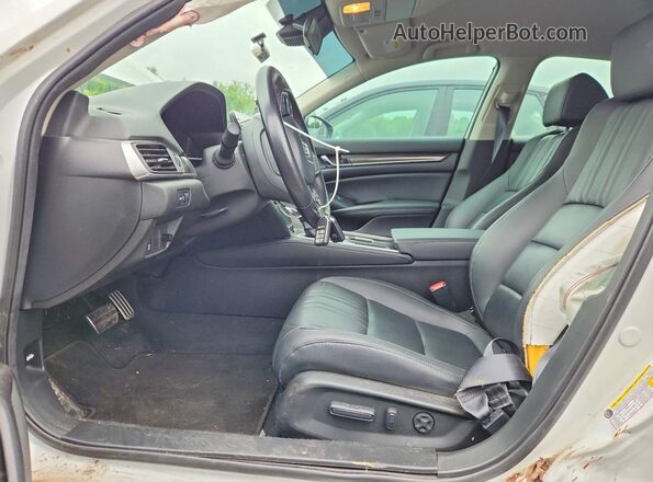 1HGCV1F40NA060667 2022 HONDA ACCORD Белый Вид салона спереди
