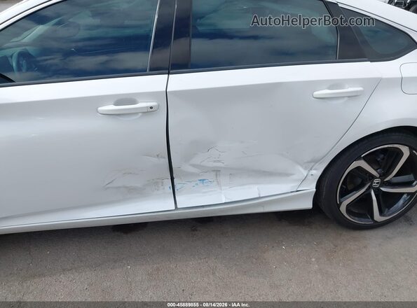 1HGCV1F40NA062869 2022 HONDA ACCORD White Вид спереду