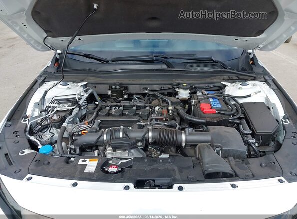 1HGCV1F40NA062869 2022 HONDA ACCORD White Вид ззаду