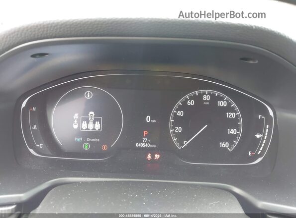 1HGCV1F40NA062869 2022 HONDA ACCORD White Вид задніх сидінь