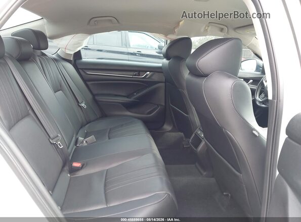 1HGCV1F40NA062869 2022 HONDA ACCORD White Вид наклейки з VIN-кодом