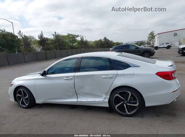 1HGCV1F40NA062869 2022 HONDA ACCORD White Панорамний вид салону 360°