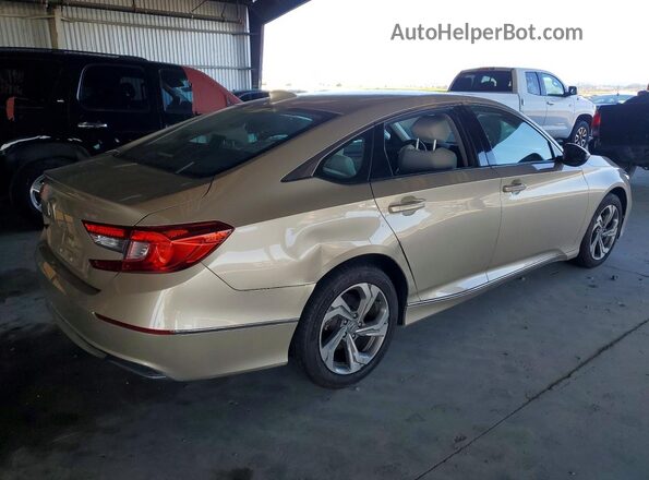 1HGCV1F41JA096202 2018 HONDA ACCORD Silver Trasero derecho