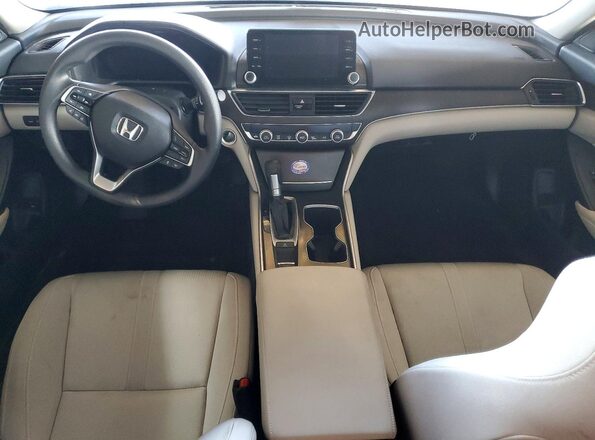 1HGCV1F41JA096202 2018 HONDA ACCORD Silver Vista del salpicadero