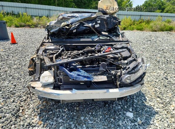 1HGCV1F41KA026619 2019 HONDA ACCORD Black Դիմացի տեսք