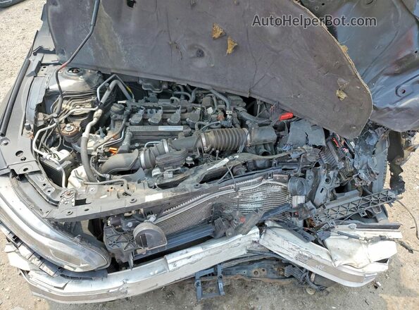 1HGCV1F41KA136263 2019 HONDA ACCORD Black უკანა სალონის ხედი