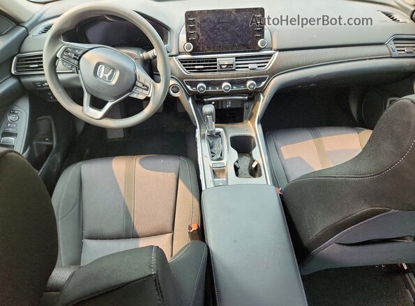 1HGCV1F41LA025262 2020 HONDA ACCORD Silver Вид панелі приладів