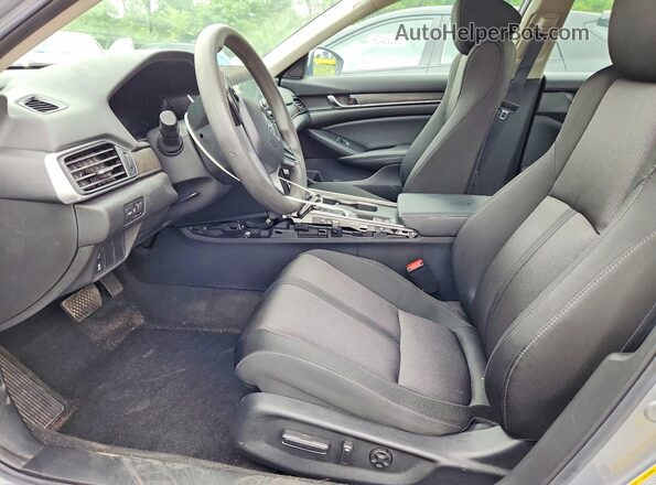 1HGCV1F41LA025262 2020 HONDA ACCORD Silver Вид салону спереду