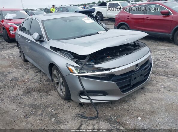 1HGCV1F41LA039808 2020 HONDA ACCORD Silver Դիմացի տեսք