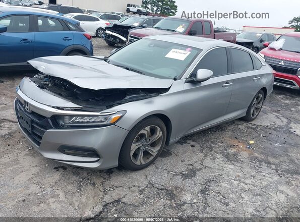 1HGCV1F41LA039808 2020 HONDA ACCORD Silver Առջևի ձախ երեք քառորդ տեսարան